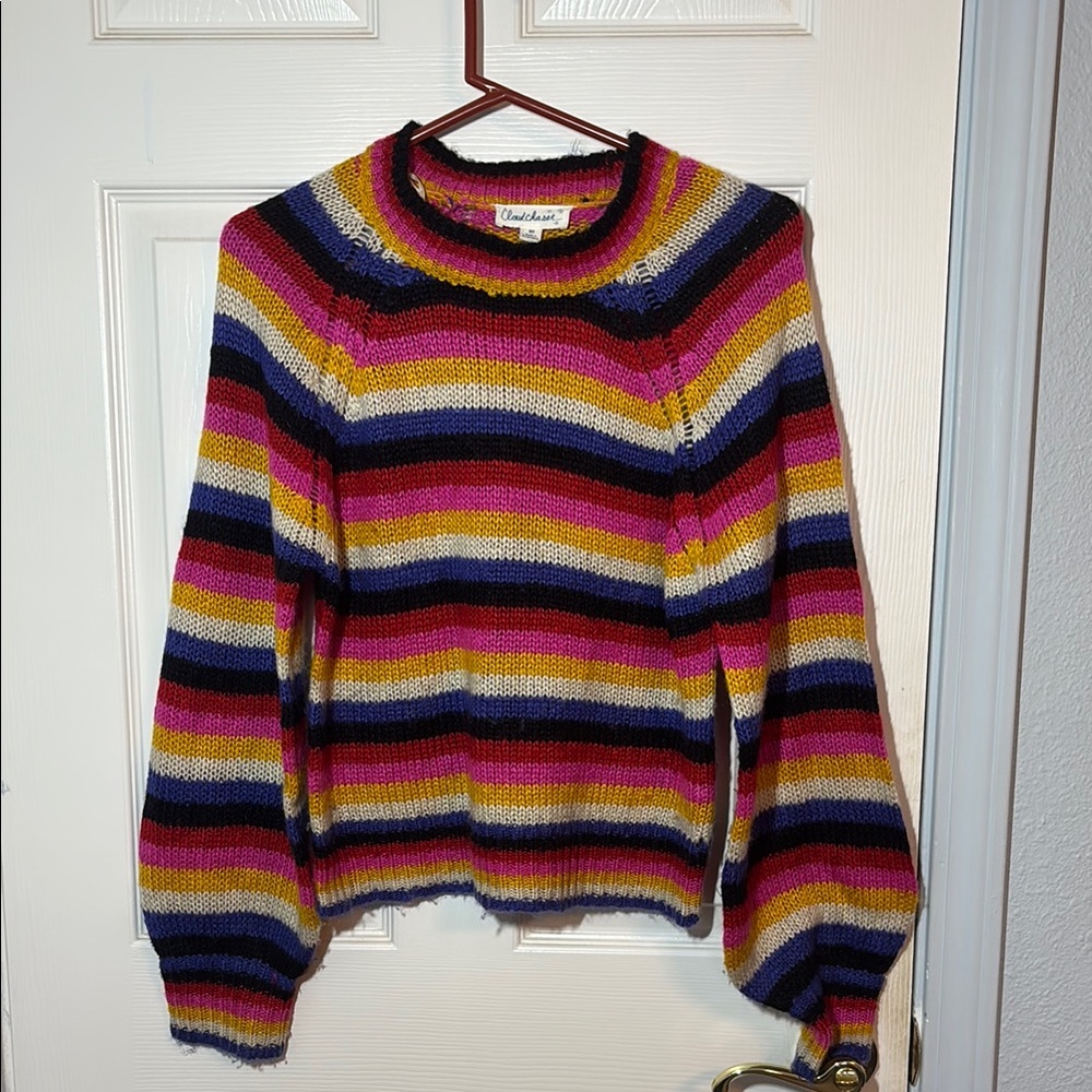 Colorful Striped Sweater by Cloud Chaser